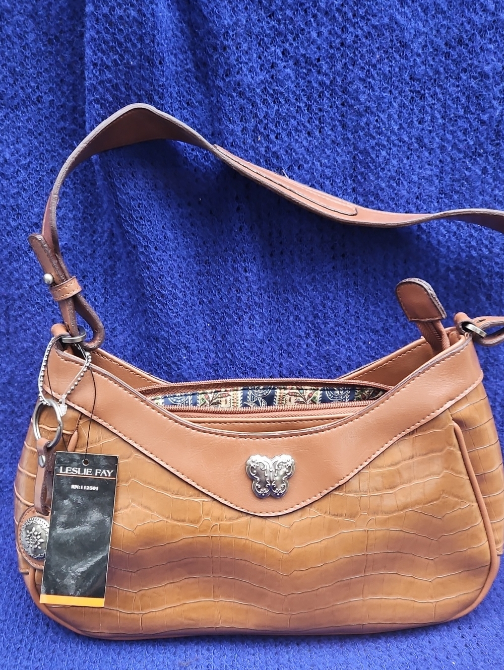 NEW Leslie Fay Leather Purse